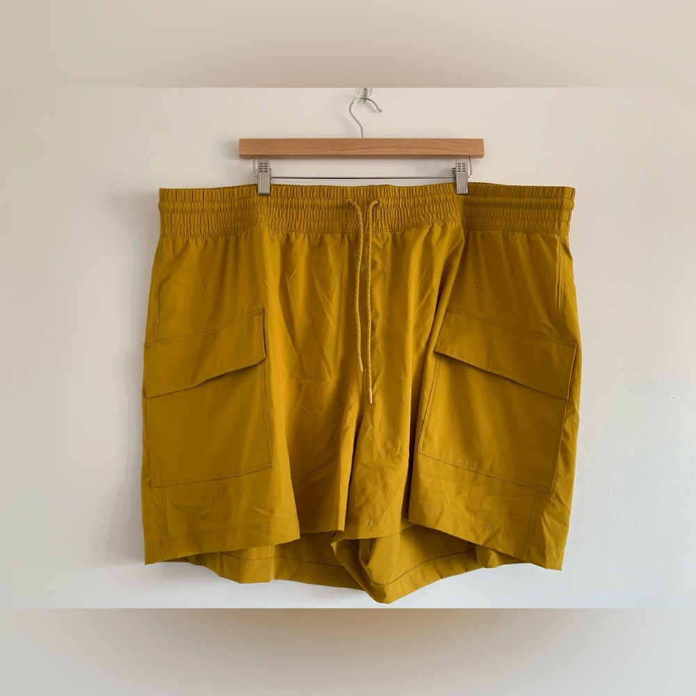 Old Navy Active Yellow Athletic Shorts